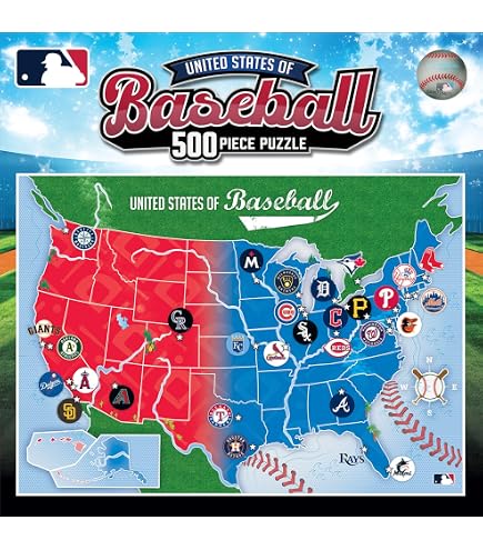 Amazon | MasterPieces 1000ピース ジグソーパズル 大人用 - MLB